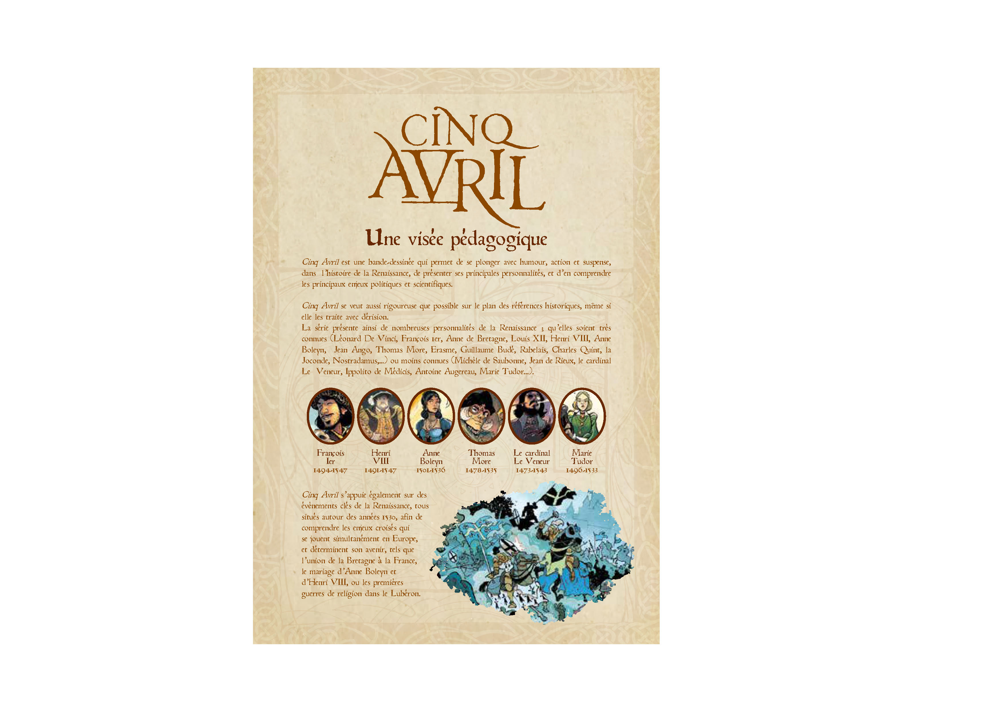 CINQ AVRIL T3 LA REINE BLANCHE