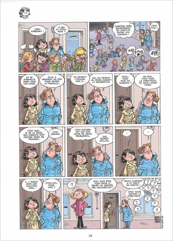 SEULE A LA RECRE