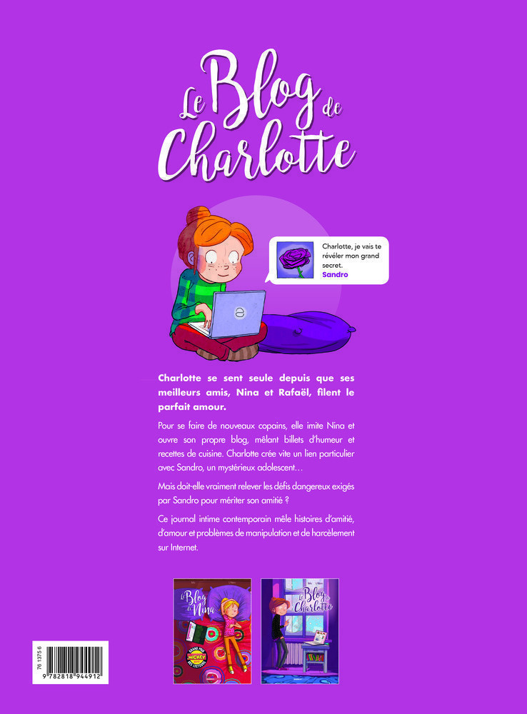 LE BLOG DE CHARLOTTE (T2) LE BLOG DE CHARLOTTE (T2)