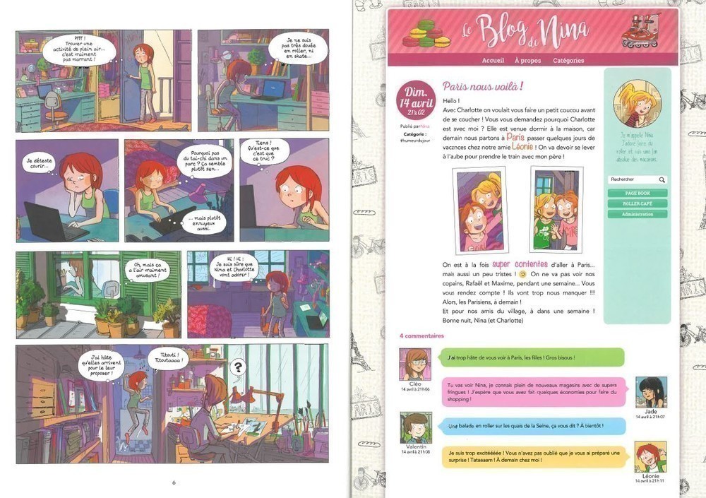 LE BLOG DE LEONIE (T3) LE BLOG DE LEONIE (T3)