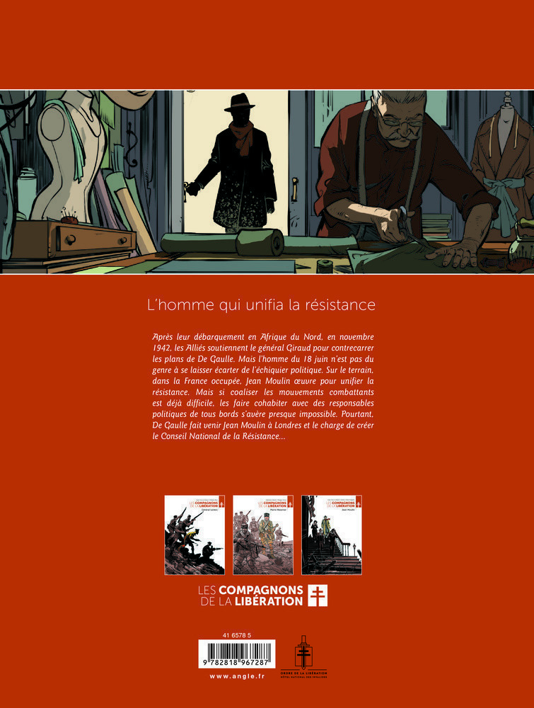 LES COMPAGNONS DE LA LIBERATION T3 (JEAN MOULIN)