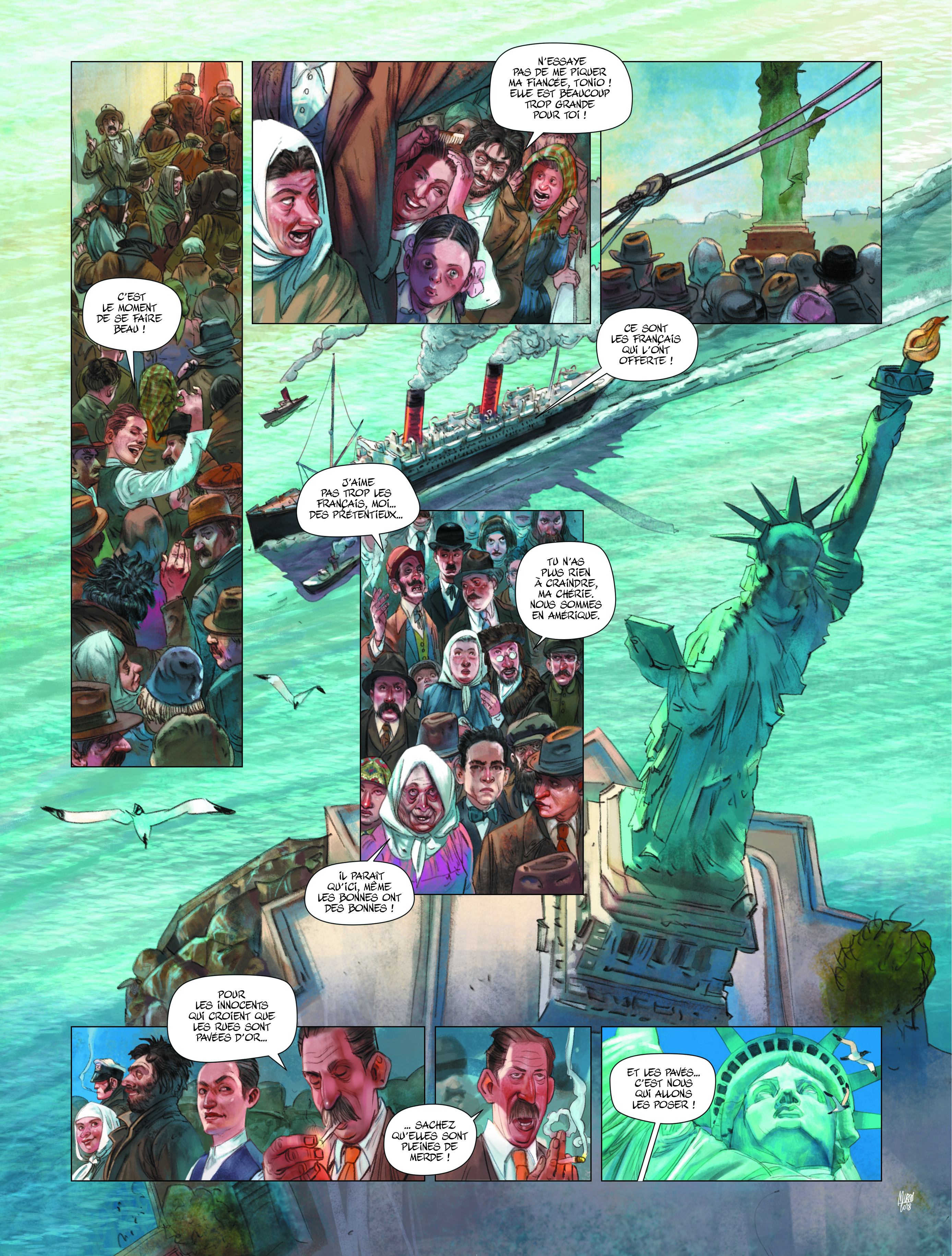 ELLIS ISLAND T1 (BIENVENUE EN AMERIQUE !)