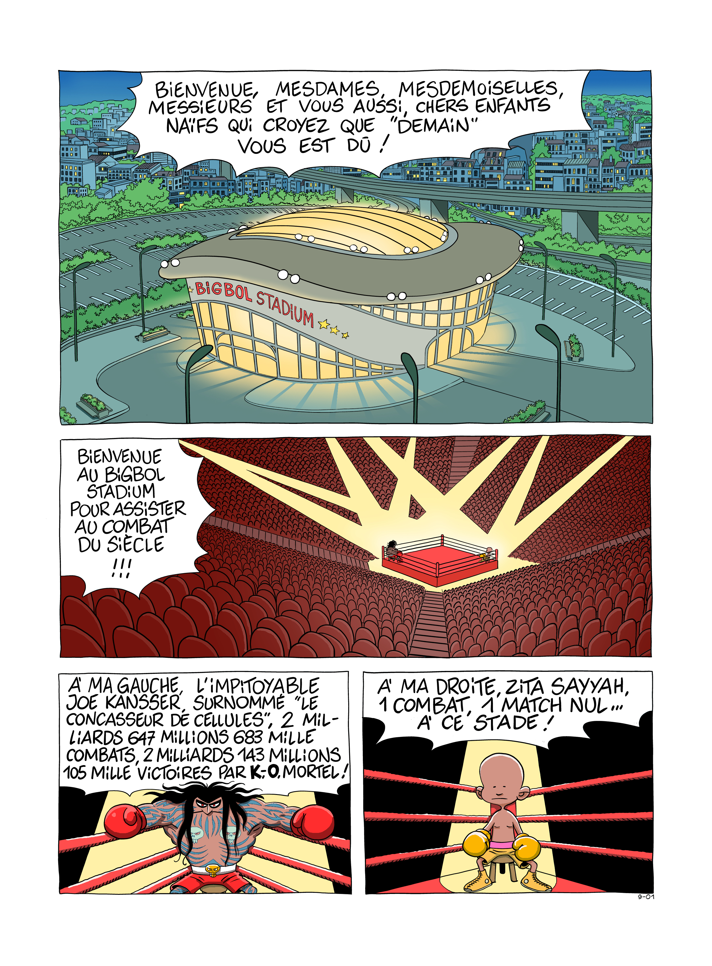 BOULE A ZERO T9 (LE COMBAT DU SIECLE)