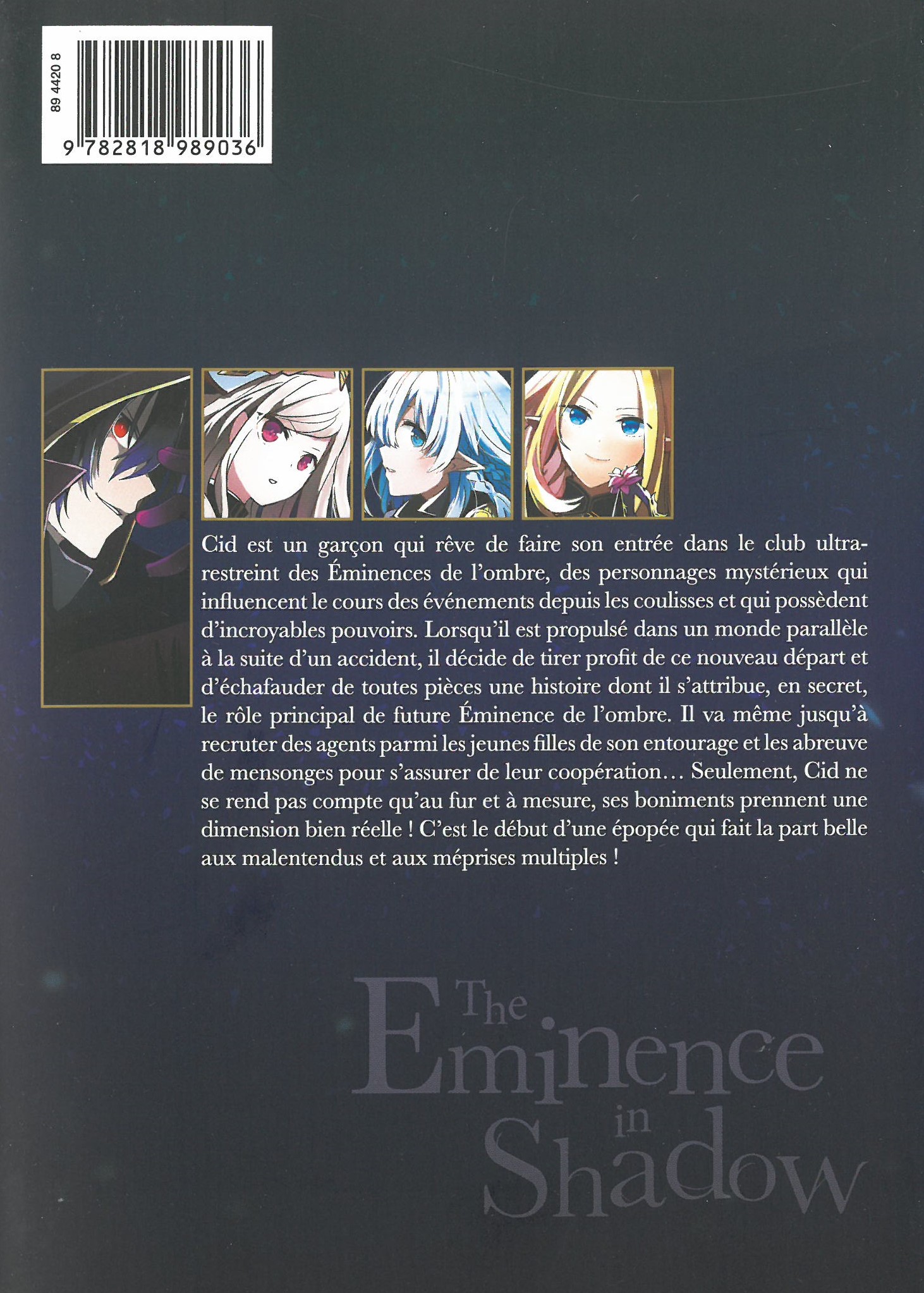 THE EMINENCE IN SHADOW T1