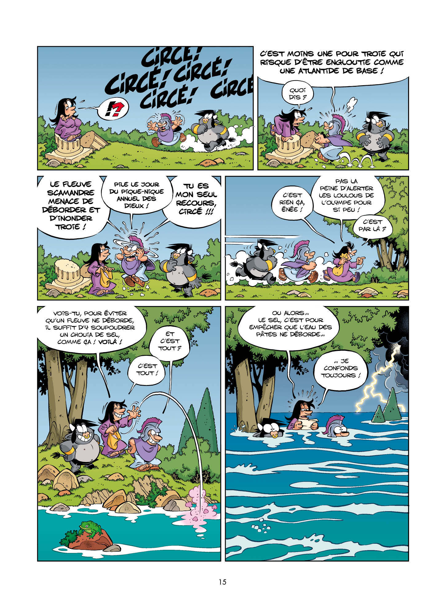 LES PETITS MYTHOS T13 A TROIE, ON LACHE TOUT !