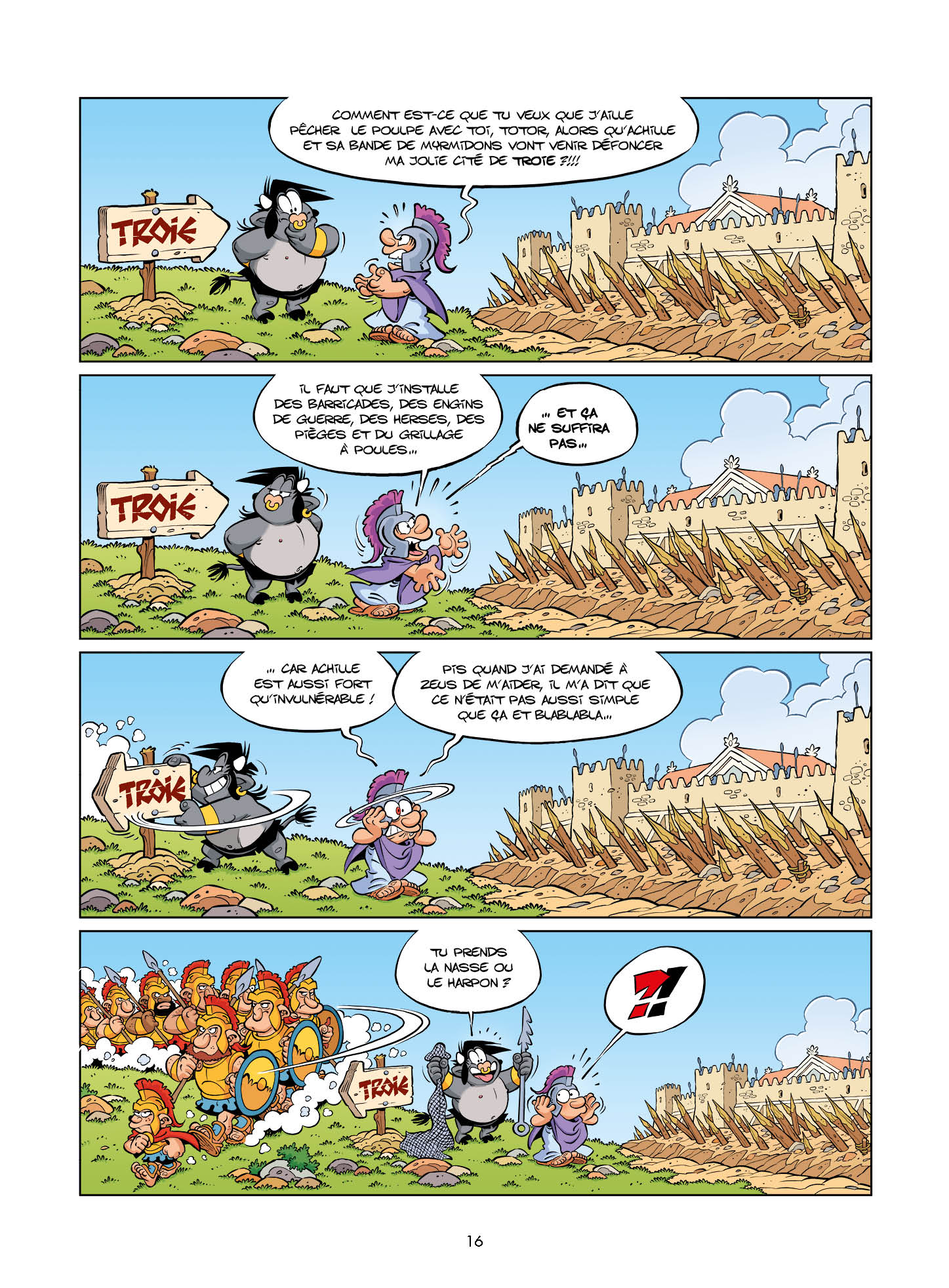 LES PETITS MYTHOS T13 A TROIE, ON LACHE TOUT !