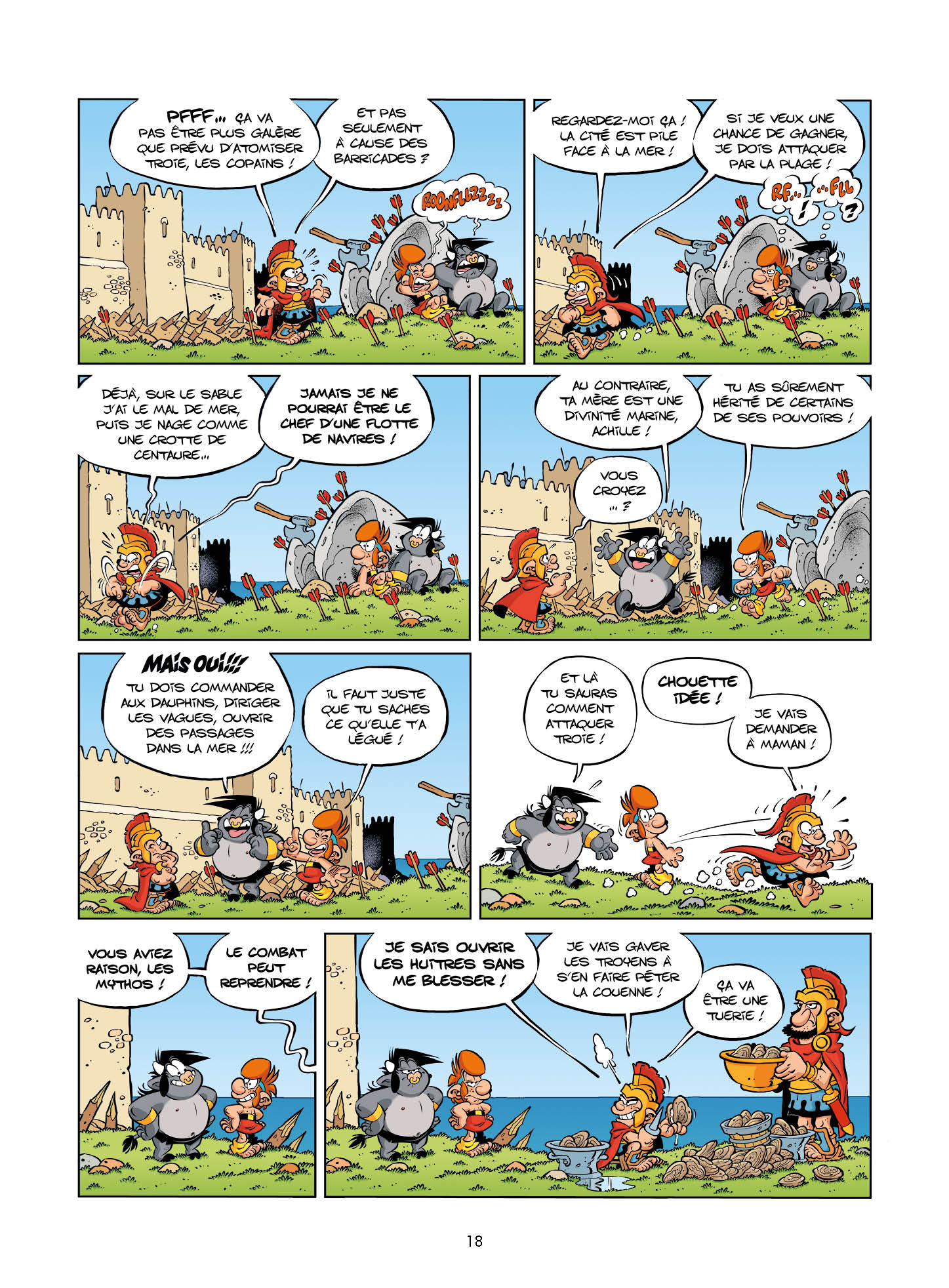 LES PETITS MYTHOS T13 A TROIE, ON LACHE TOUT !