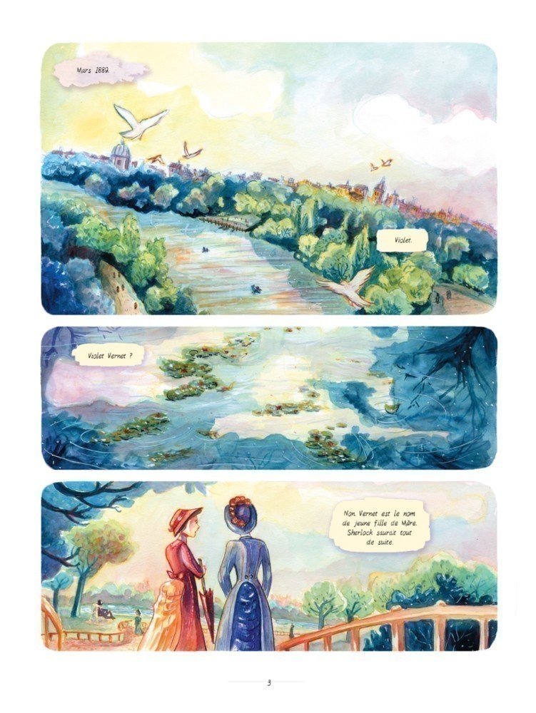 ENOLA HOLMES T3 (LE MYSTERE DES PAVOTS BLANCS)