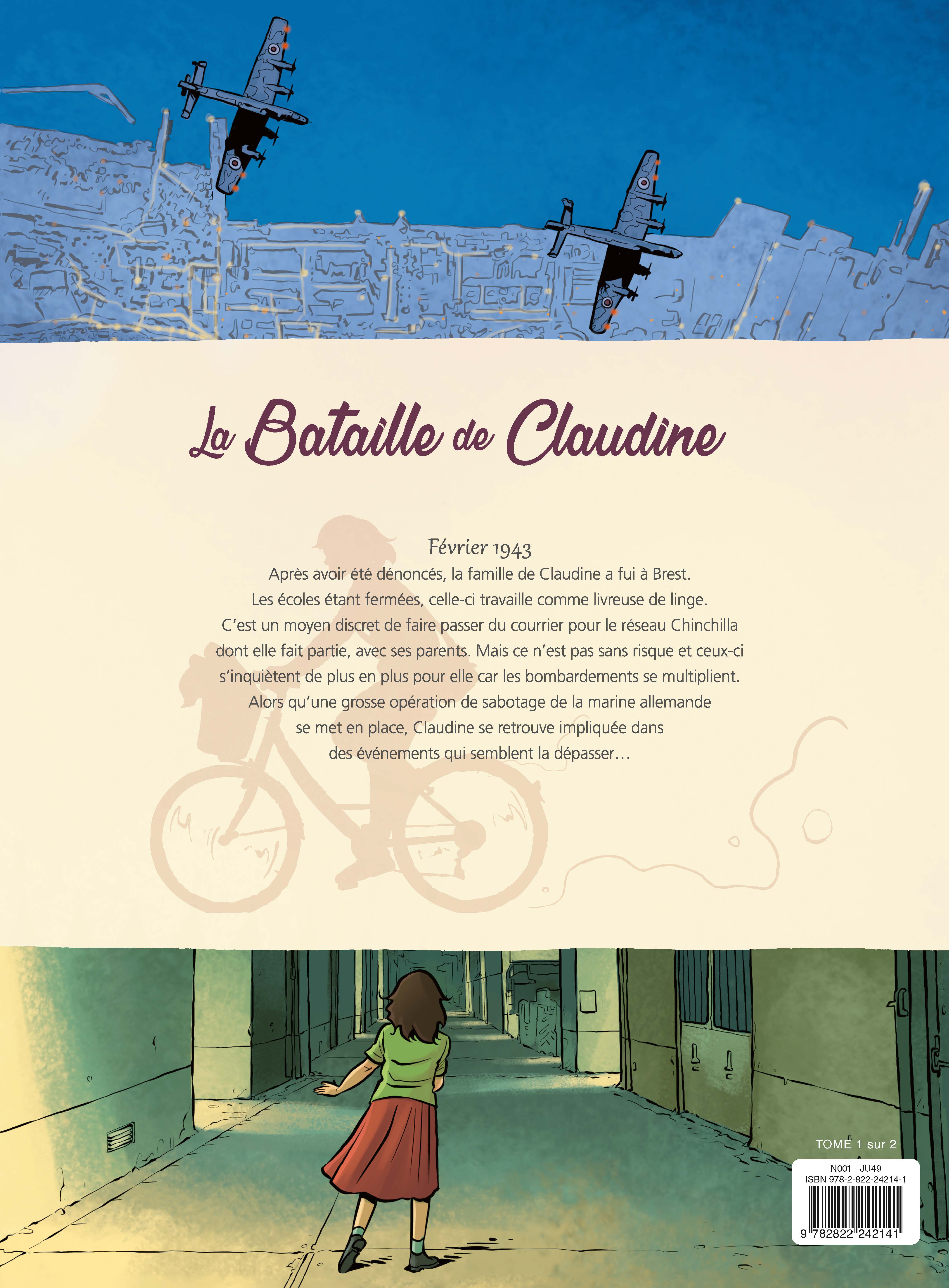 LA BATAILLE DE CLAUDINE - UNE AVENTURE DU RESEAU PAPILLON