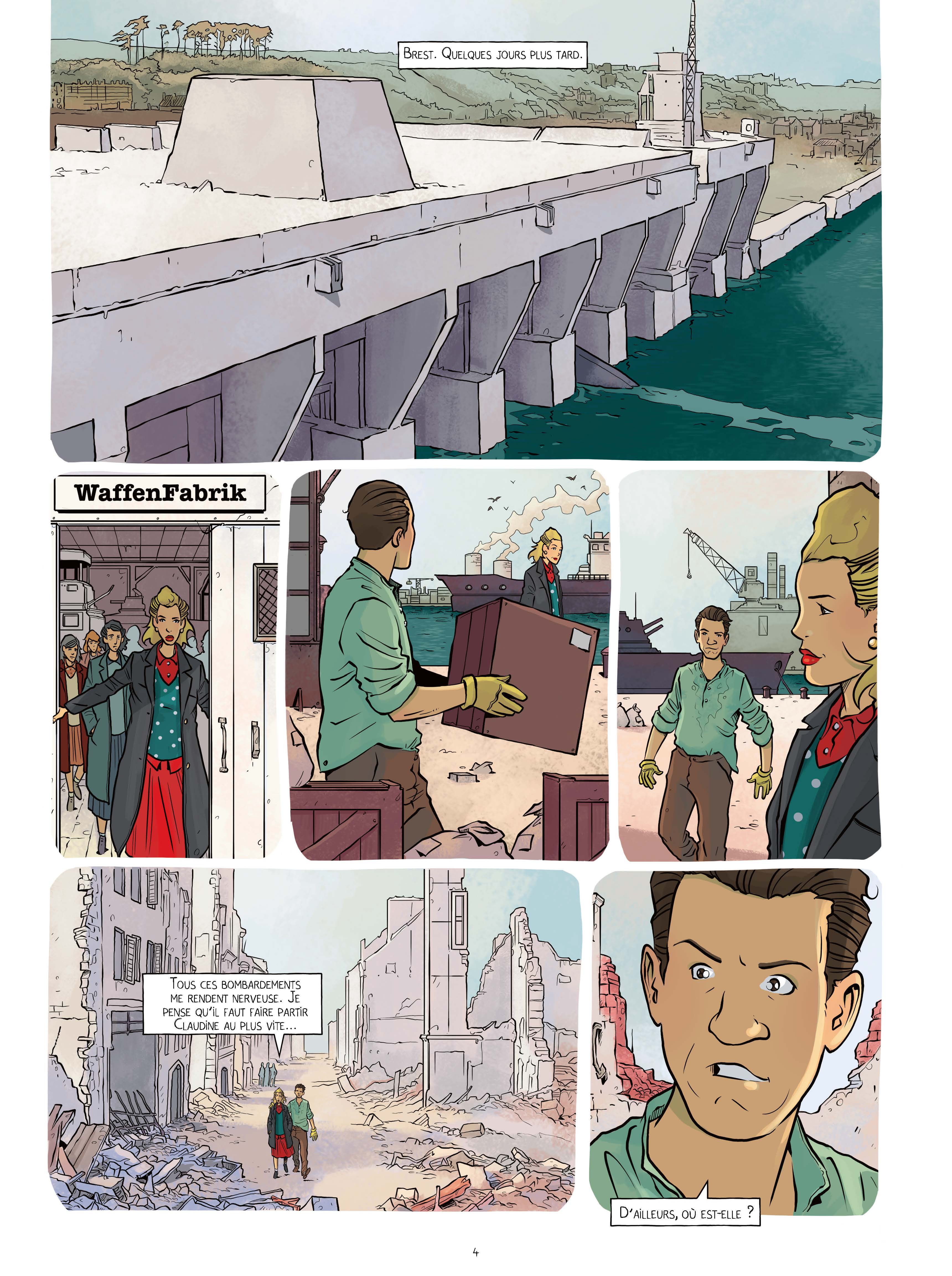 LA BATAILLE DE CLAUDINE - UNE AVENTURE DU RESEAU PAPILLON