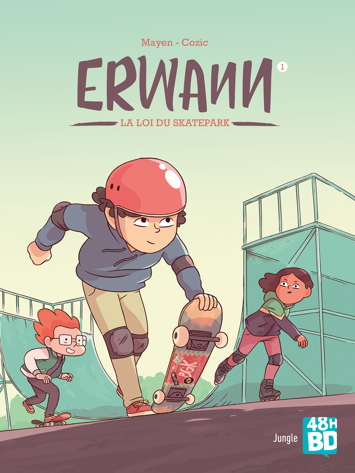 ERWANN LA LOI DU SKATEPARK - 48H BD ERWANN LA LOI DU SKATEPARK - 48H BD