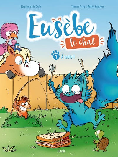 EUSEBE, LE CHAT T1 A TABLE !