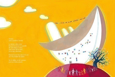 LE VAISSEAU BLANC - LA CHAPELLE DE RONCHAMP, LE CORBUSIER