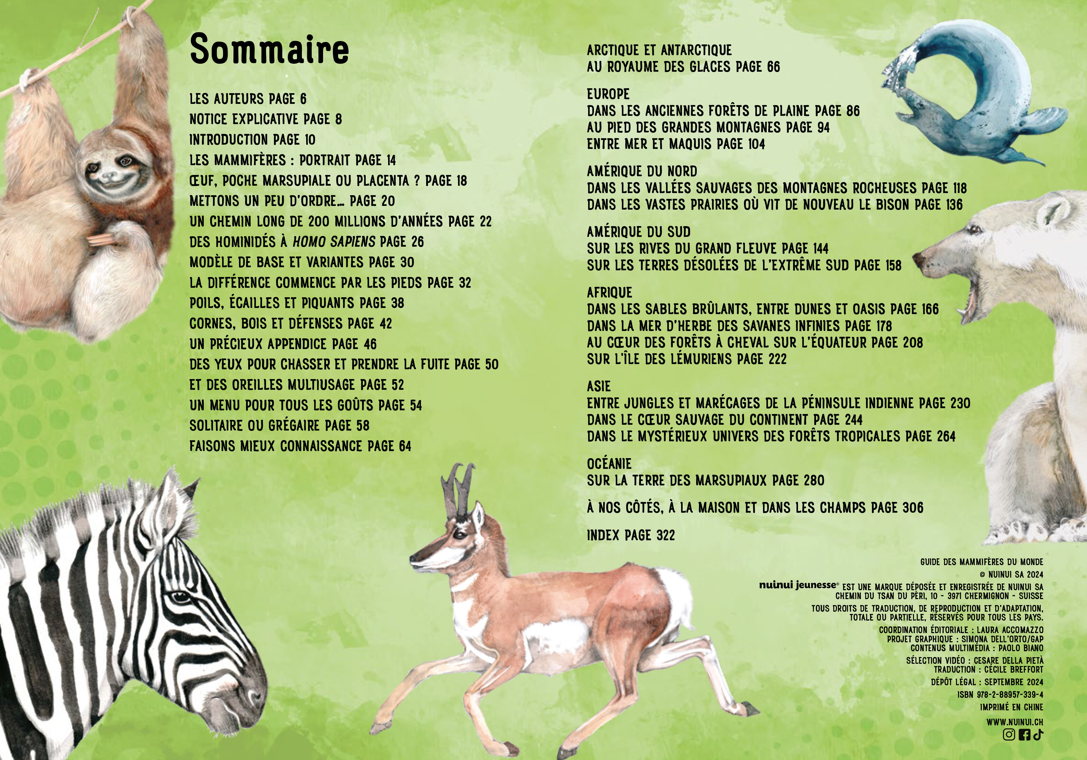 GUIDE DES MAMMIFERES DU MONDE