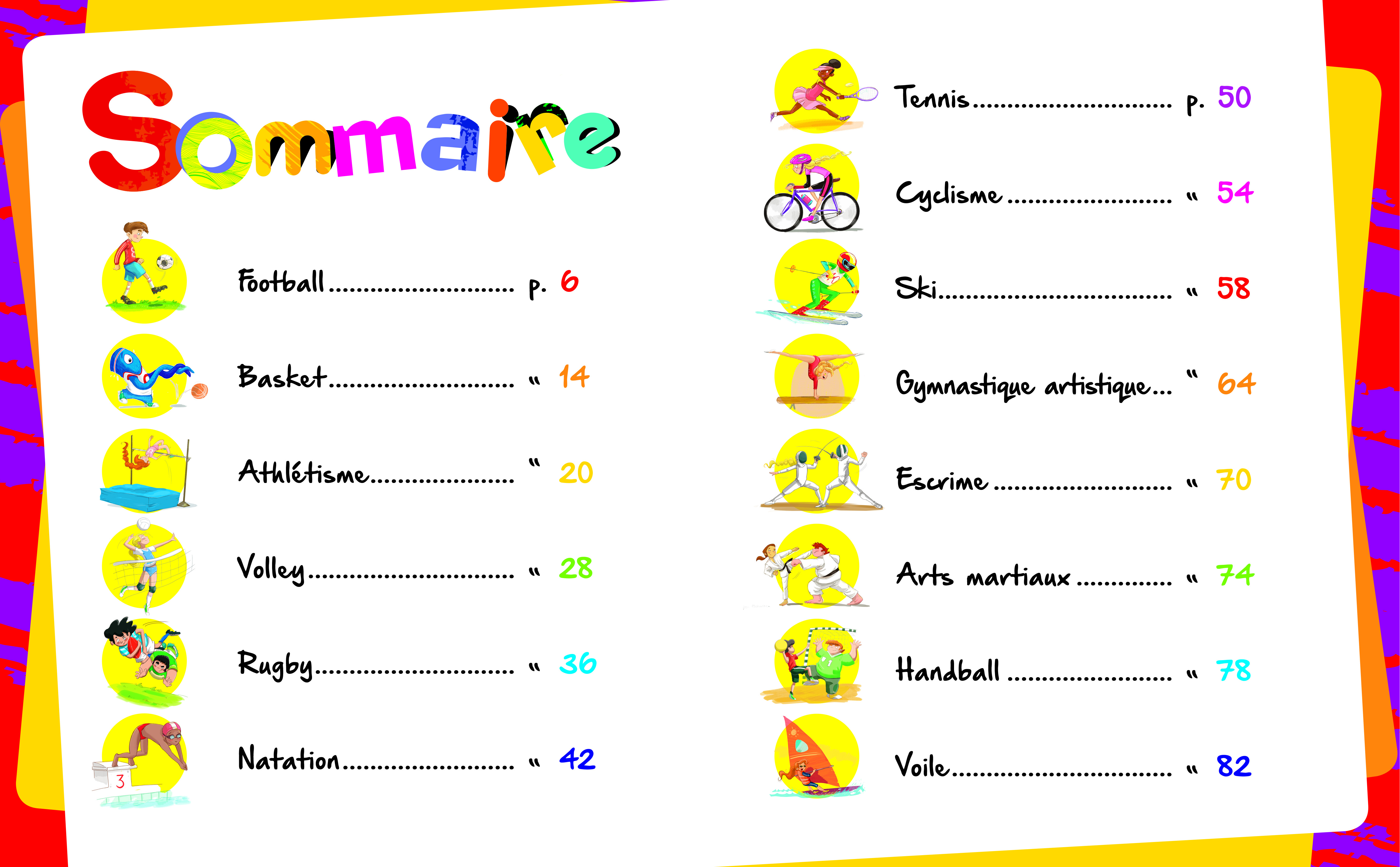 LES SPORTS RACONTES AUX ENFANTS