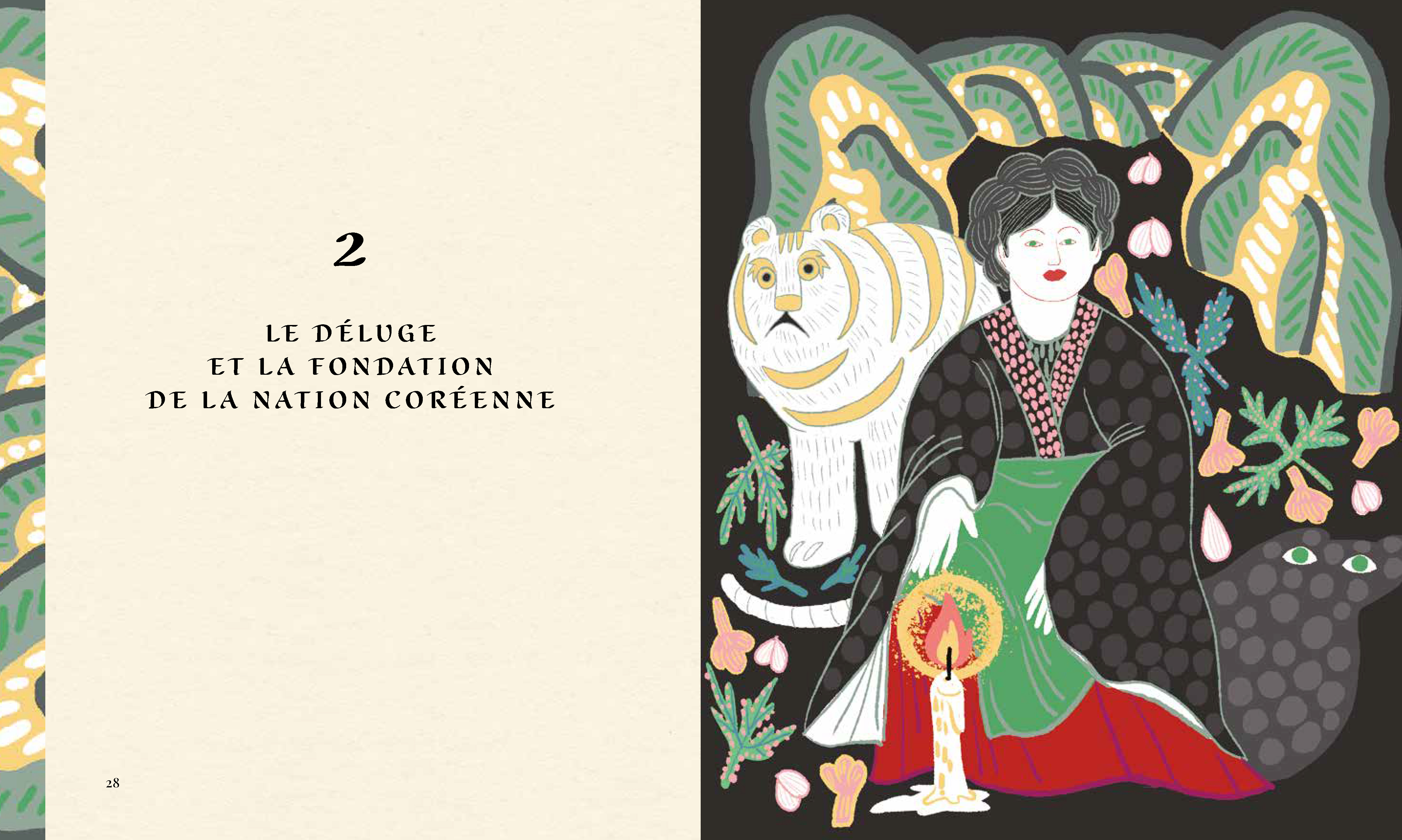 MYTHES ET LEGENDES DE LA COREE : LE TIGRE RUGISSANT D