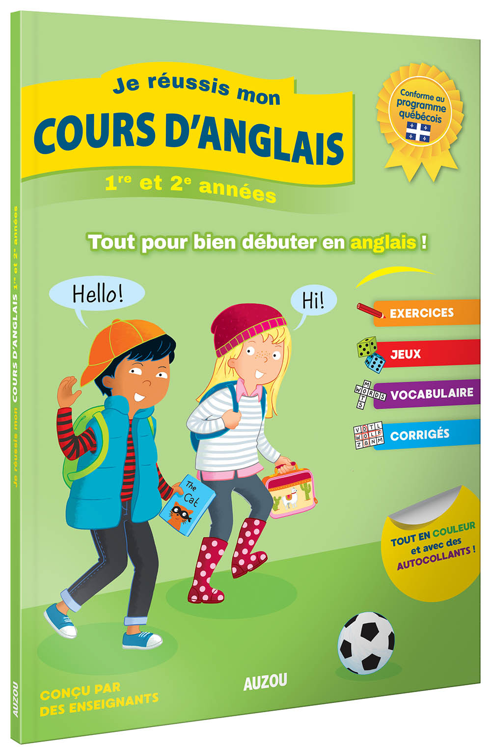 Je Réussis Mon Cours D’anglais 1Re Et 2E Années