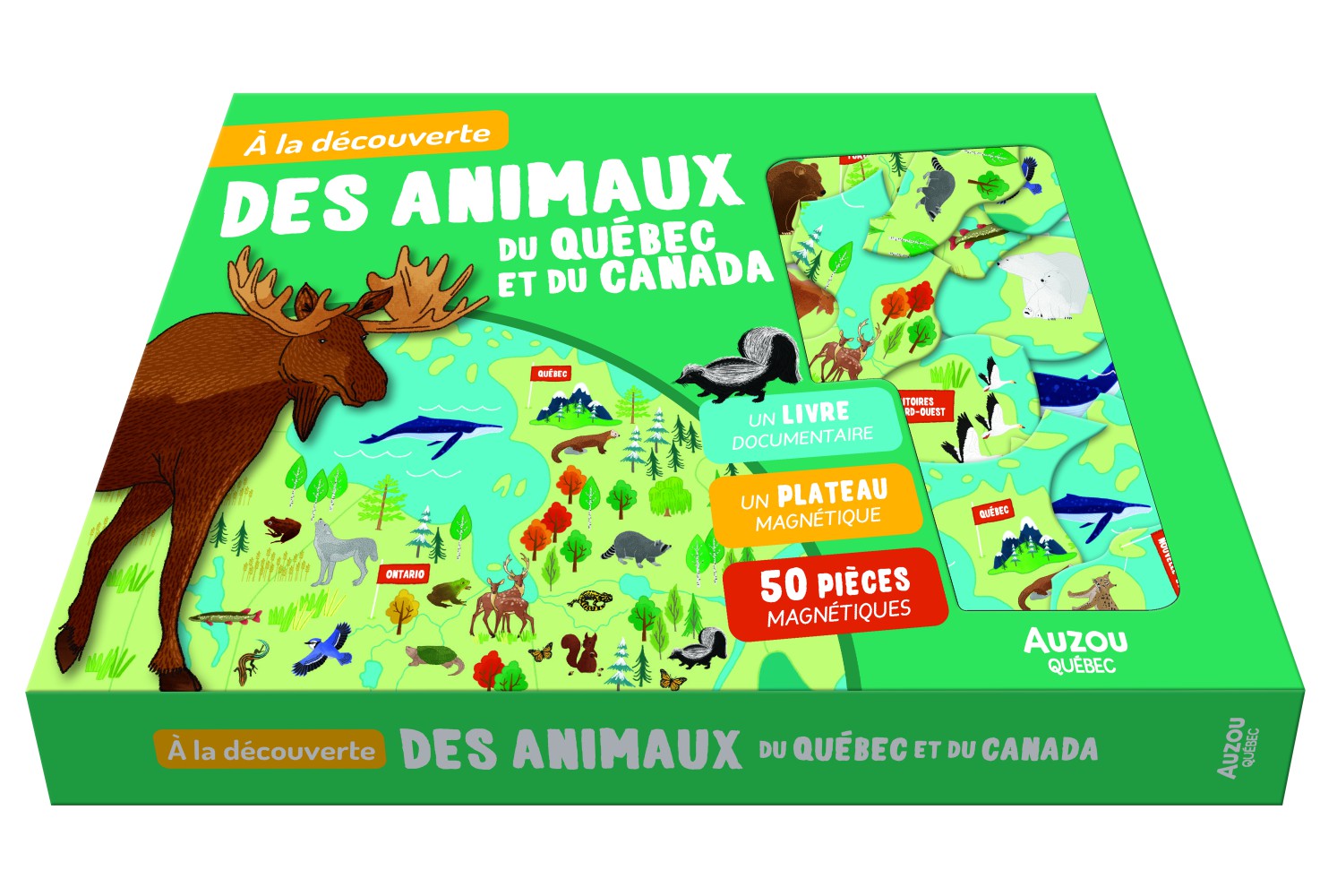 À La Découverte Des Animaux Du Québec Et Du Canada