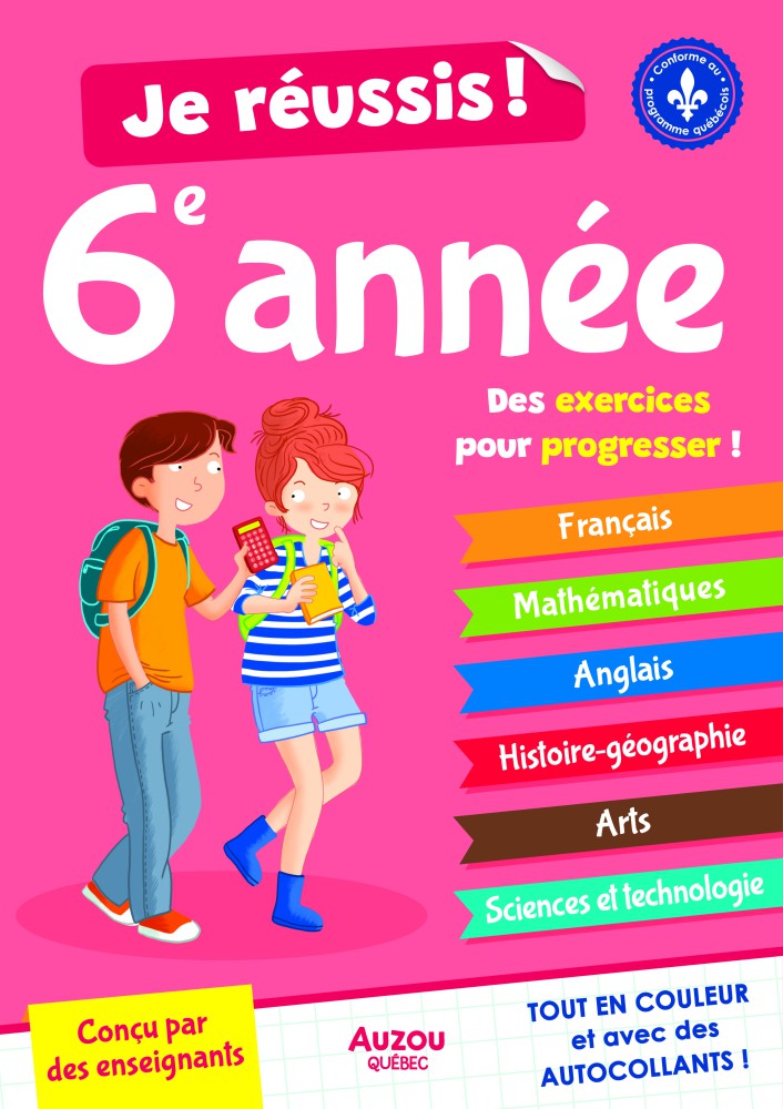 Je Réussis Ma 6E Année - Ne