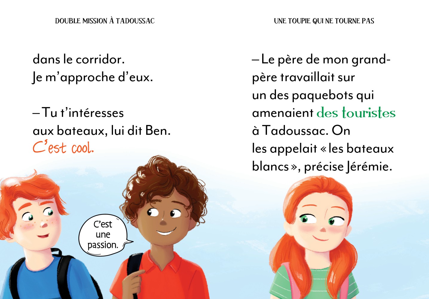 Les Enquêtes D'esther Et Ben 5 : Double Mission À Tadoussac