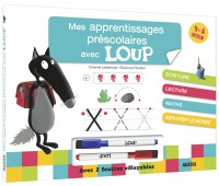 Mes apprentissages préscolaires avec loup - Ne