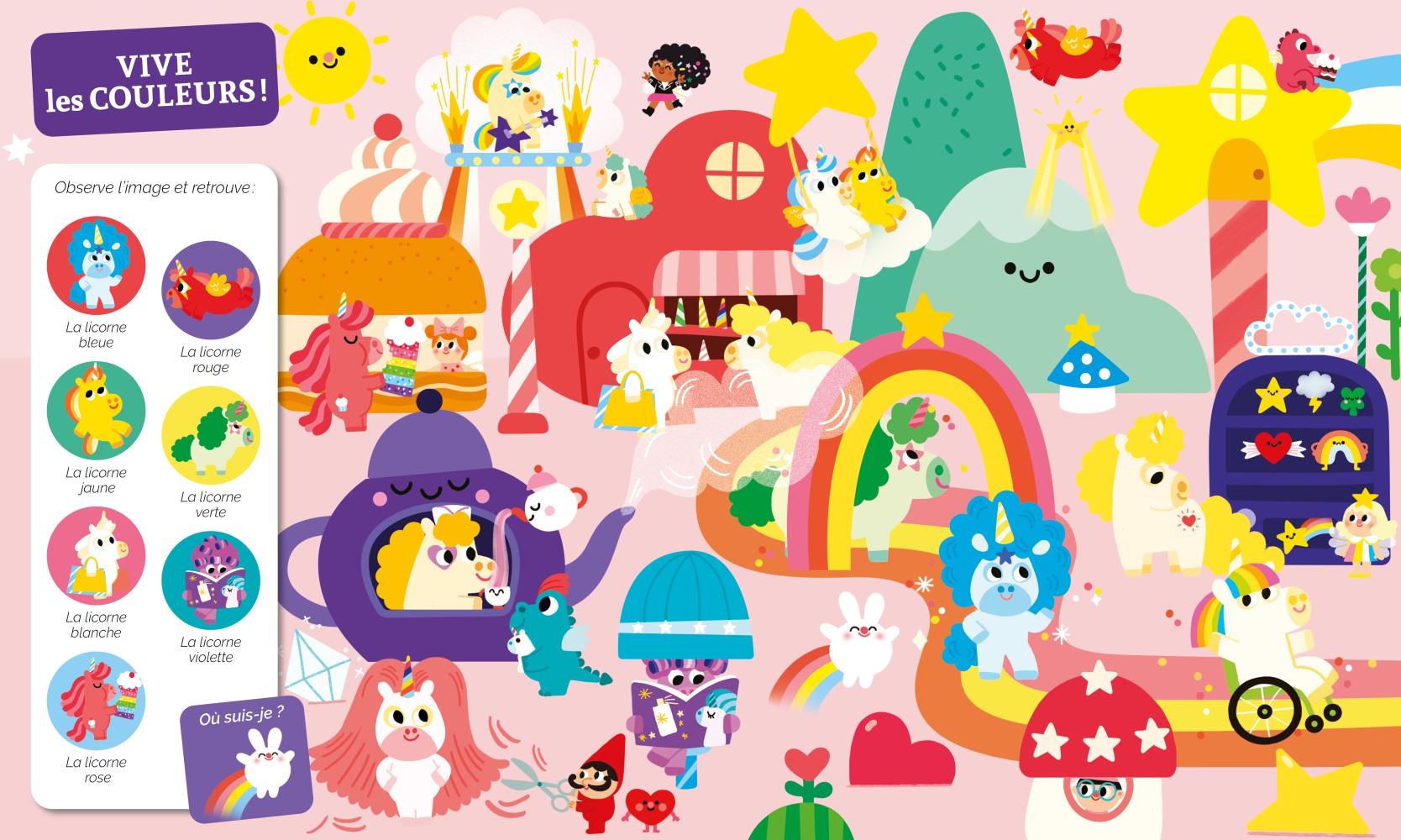 Cherche Et Trouve Des Tout-Petits - Cherche Et Trouve Des Tout-Petits - Les Licornes