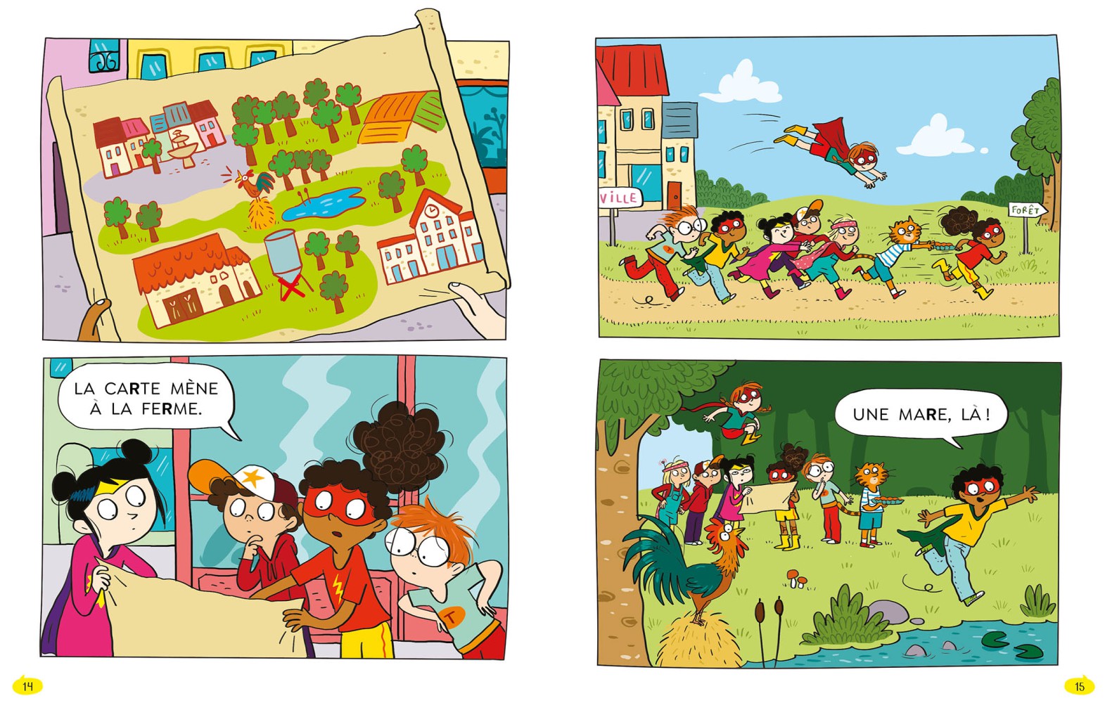 Les Héros De 1Re Année En Bd - Super Débutant - La Chasse Au Trésor Les Héros De 1Re Année En Bd - Super Débutant - La Chasse Au Trésor