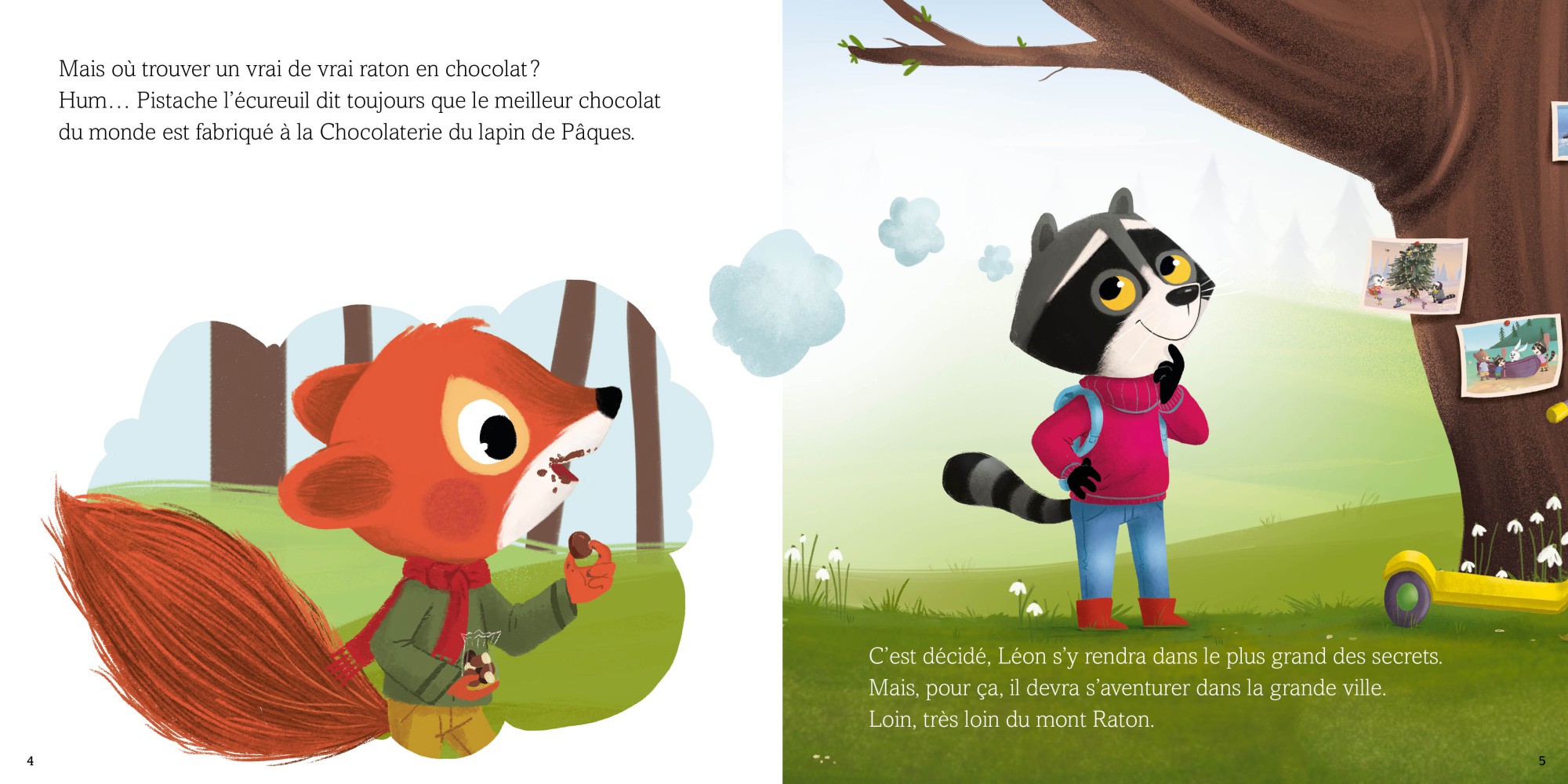Léon Le Raton : Chocolats, Bisous Et Lapin De Pâques