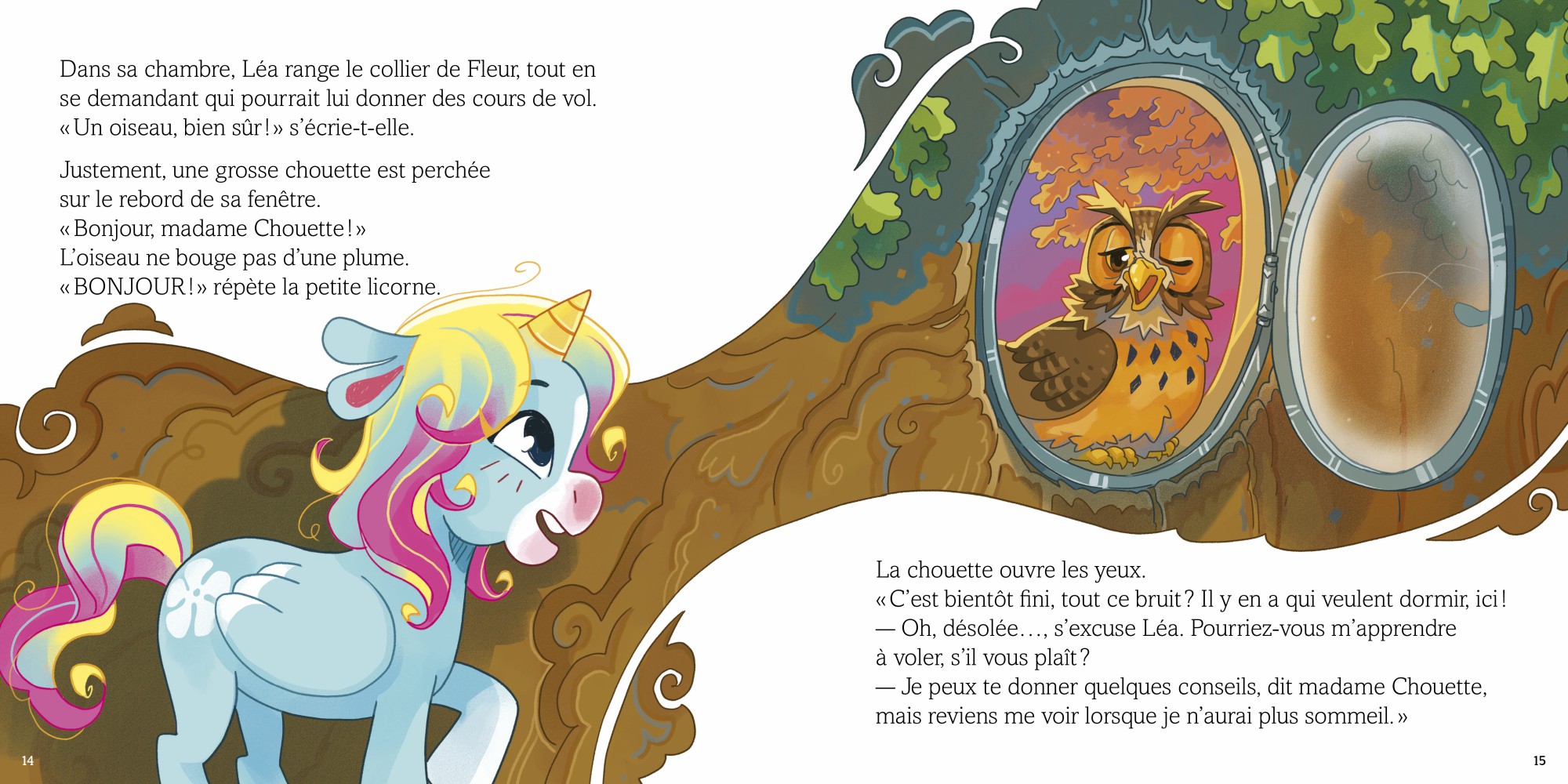 Léa La Licorne Apprend À Voler