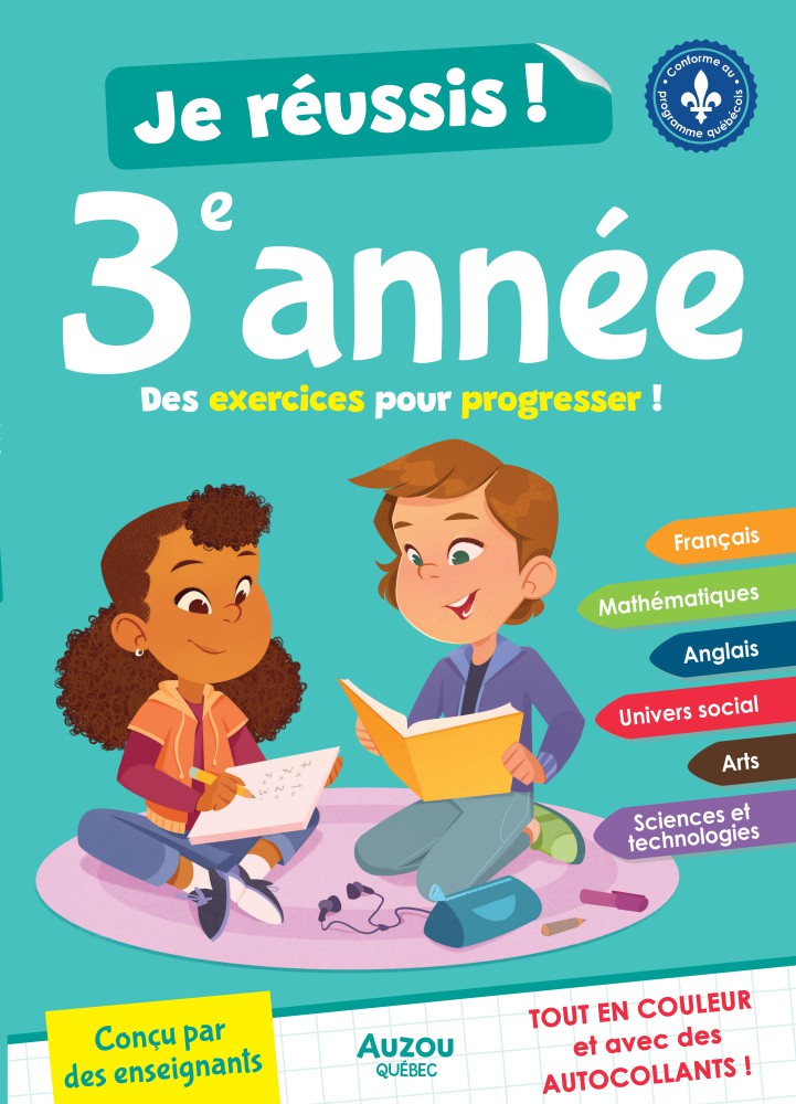 Je Réussis Ma 3E Année - Nouvelle Édition 2026