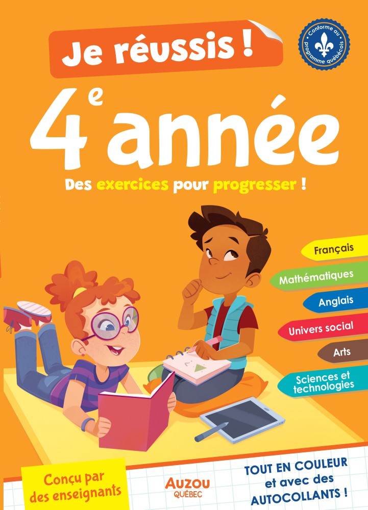 Je Réussis Ma 4E Année - Nouvelle Édition 2026