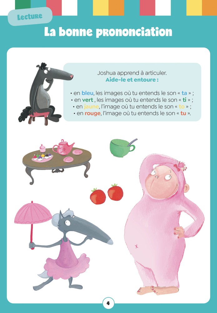 Mon Bloc D'activités Loup - Maternelle