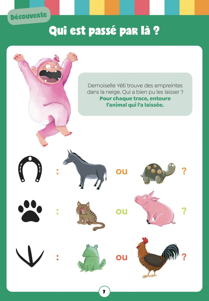 Mon Bloc D'activités Loup - Maternelle