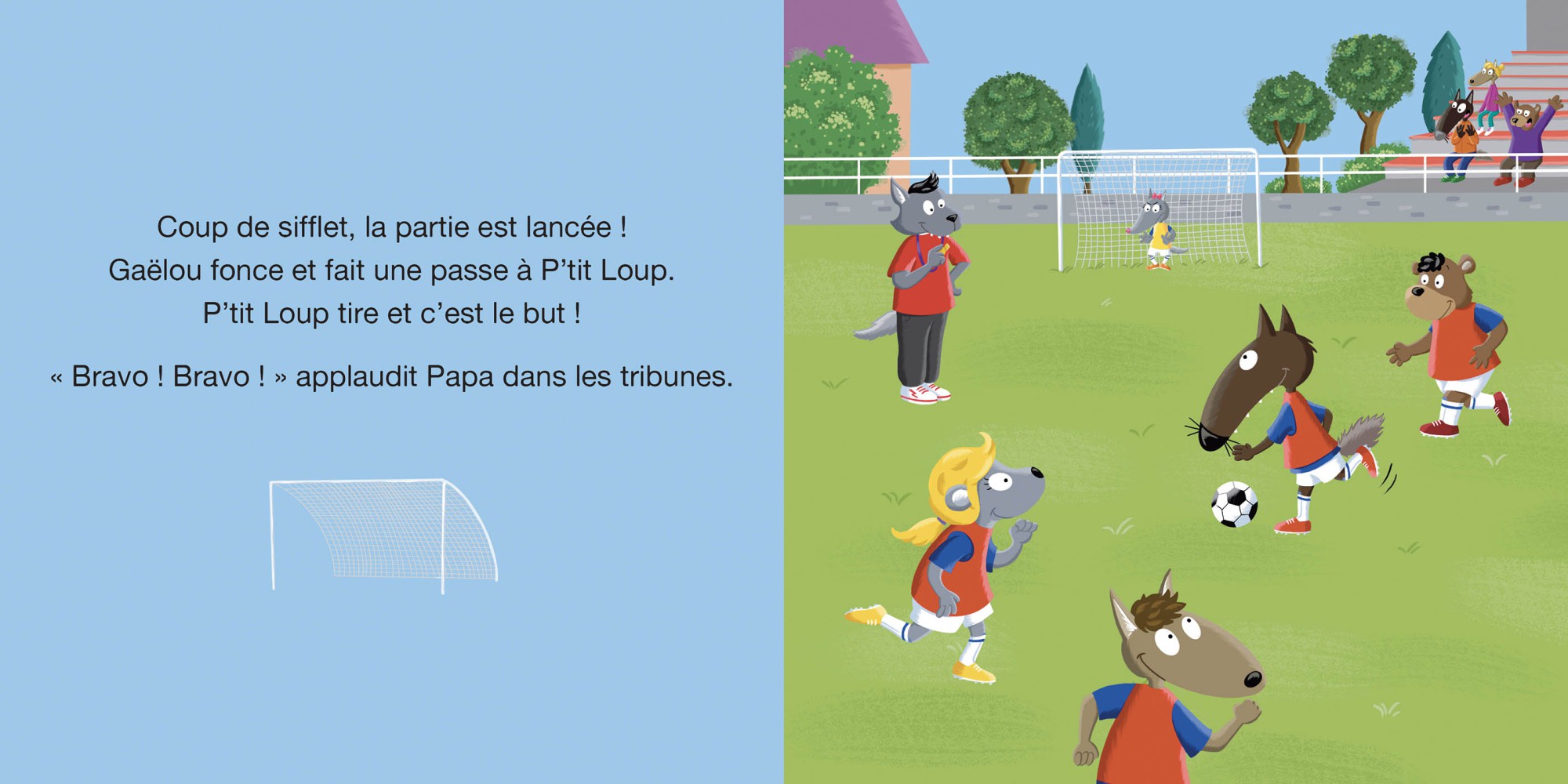 P'tit Loup Joue Au Soccer