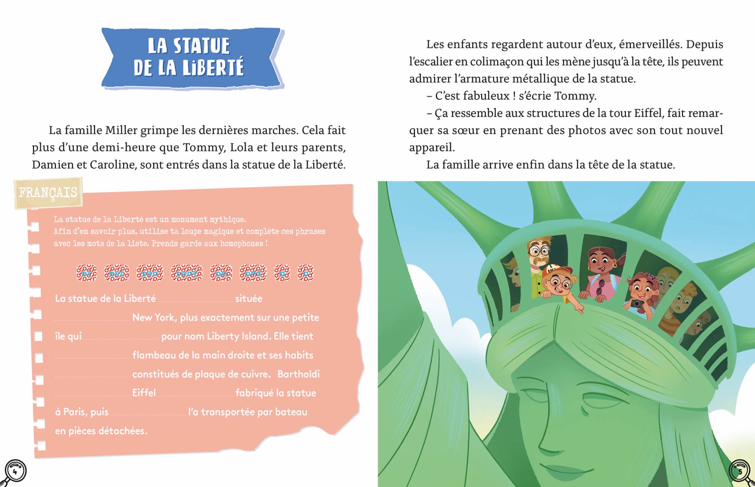 Mon Roman Enquêtes En Route Vers La 4E Année - Le Trésor De New York