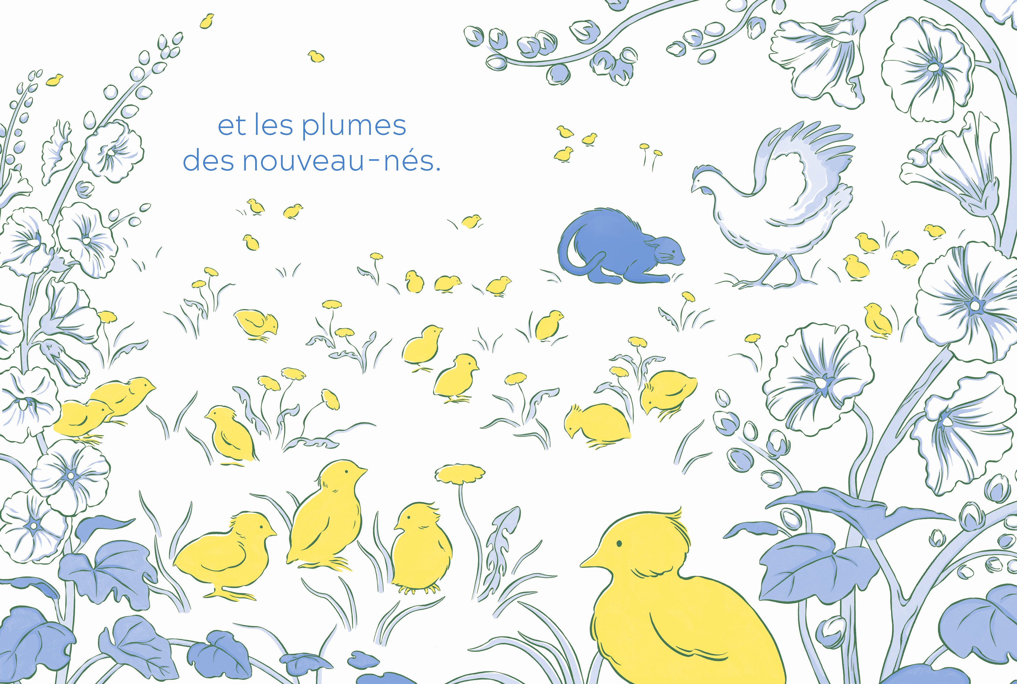 LE CHAT QUI AIMAIT LE JAUNE