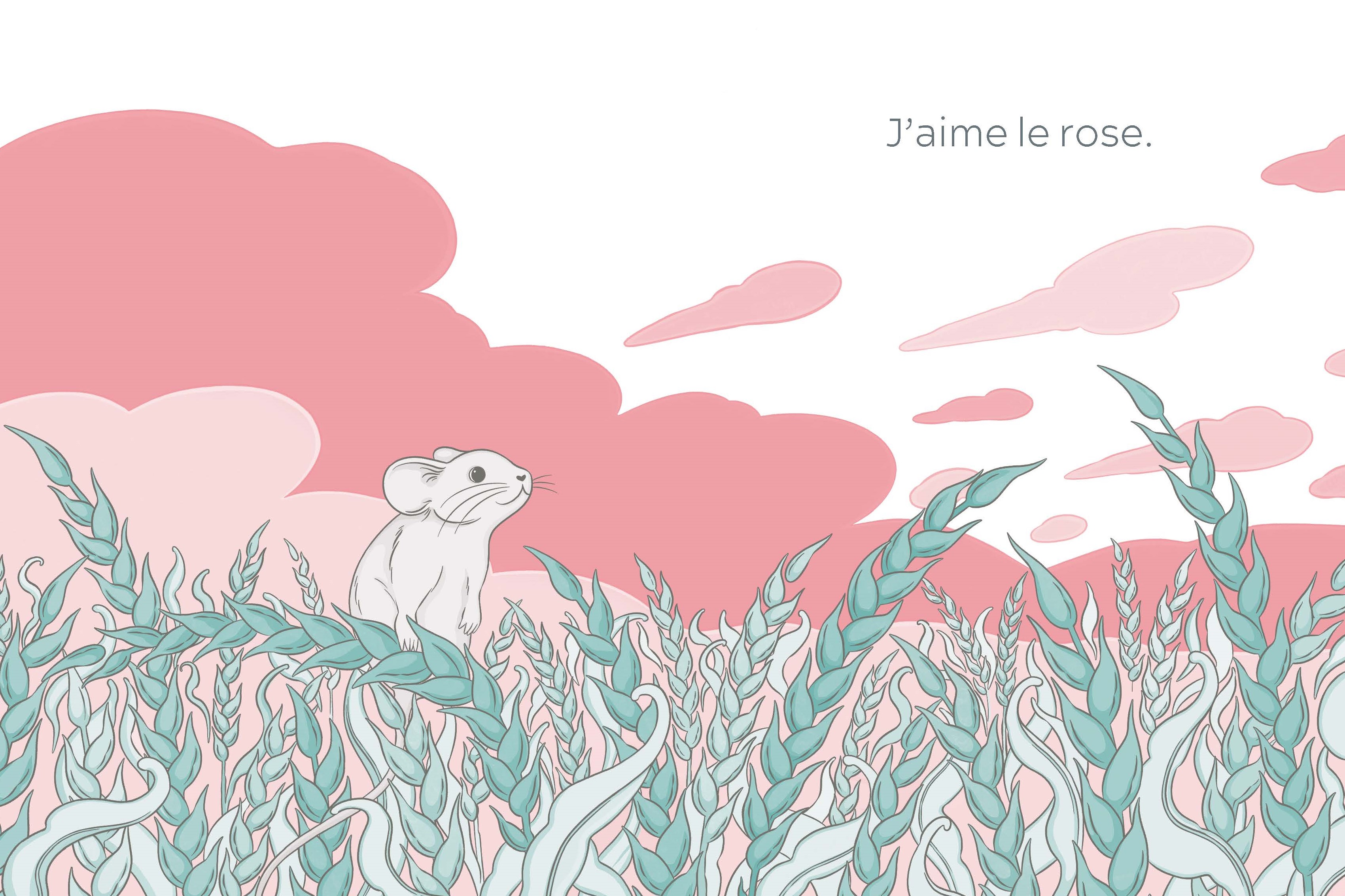 LA SOURIS QUI AIMAIT LE ROSE