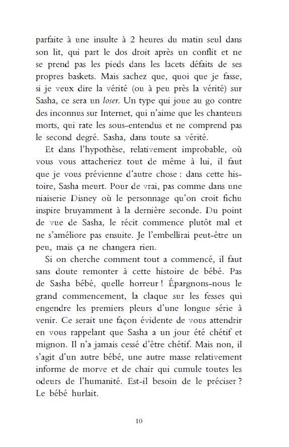 SASHA VIDAL EST TOUJOURS LA