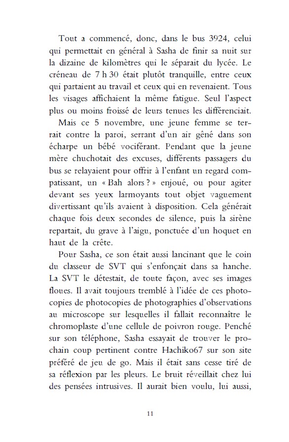 SASHA VIDAL EST TOUJOURS LA