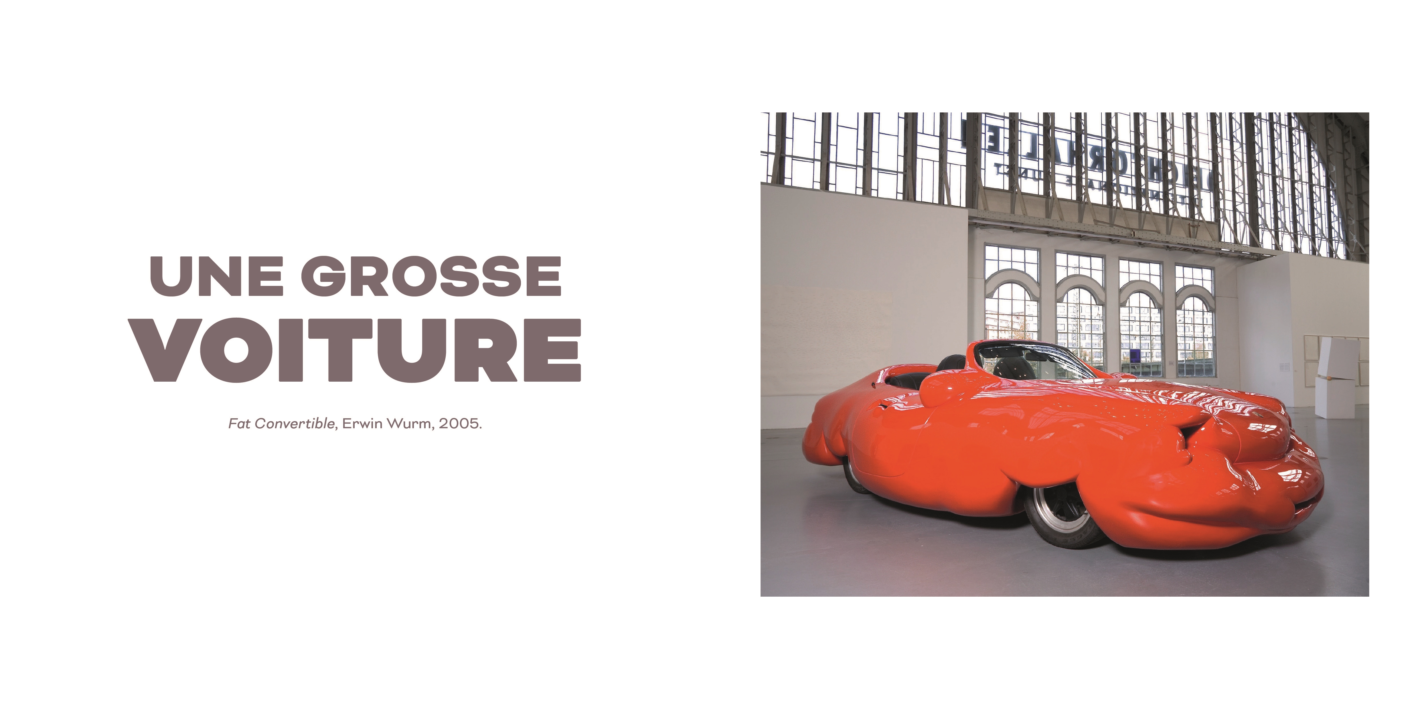 TOUT EST GROS DANS CE MUSEE !