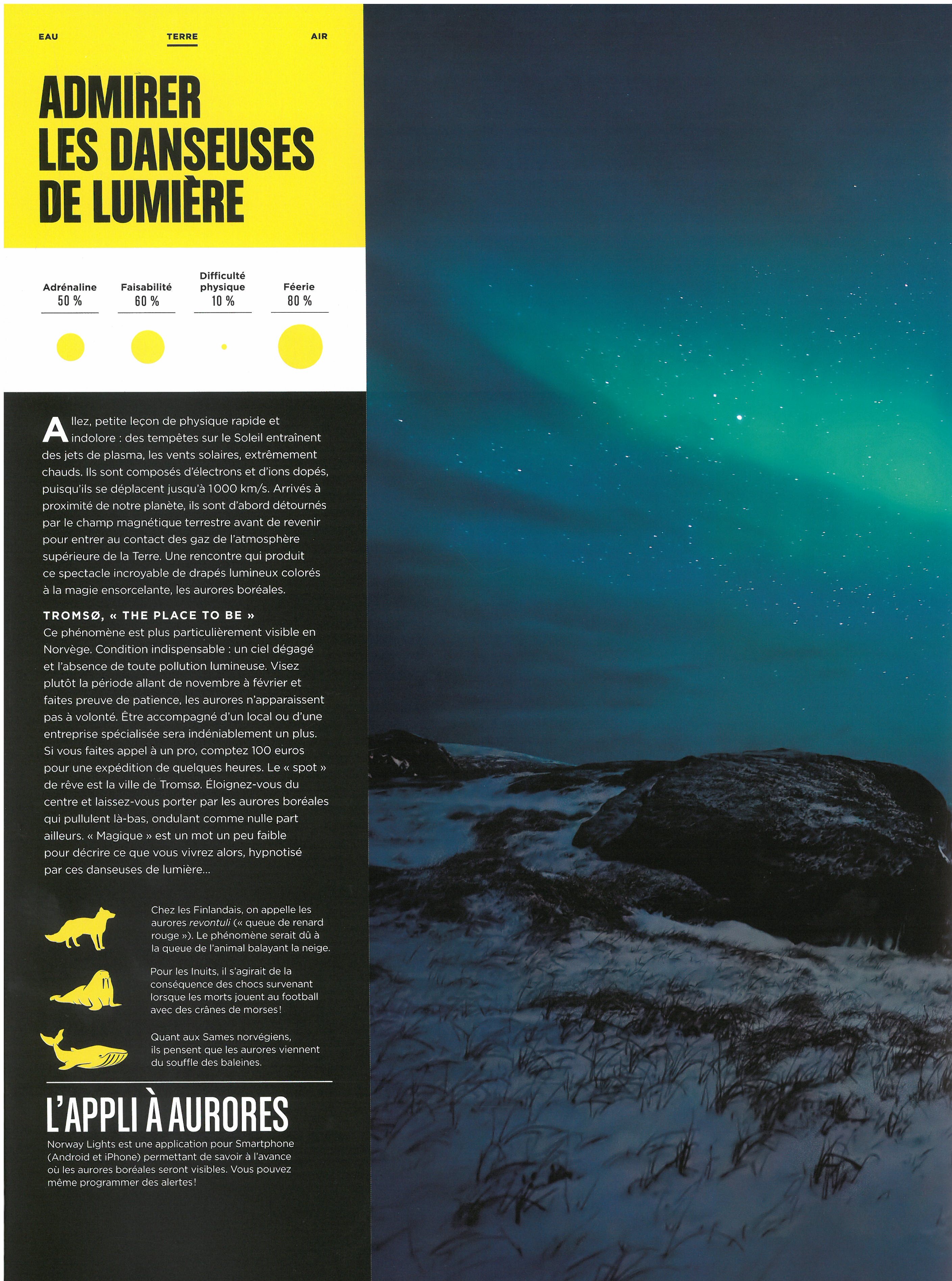 EN VIE : 100 EXPERIENCES SENSATIONNELLES A TENTER EN UNE VIE