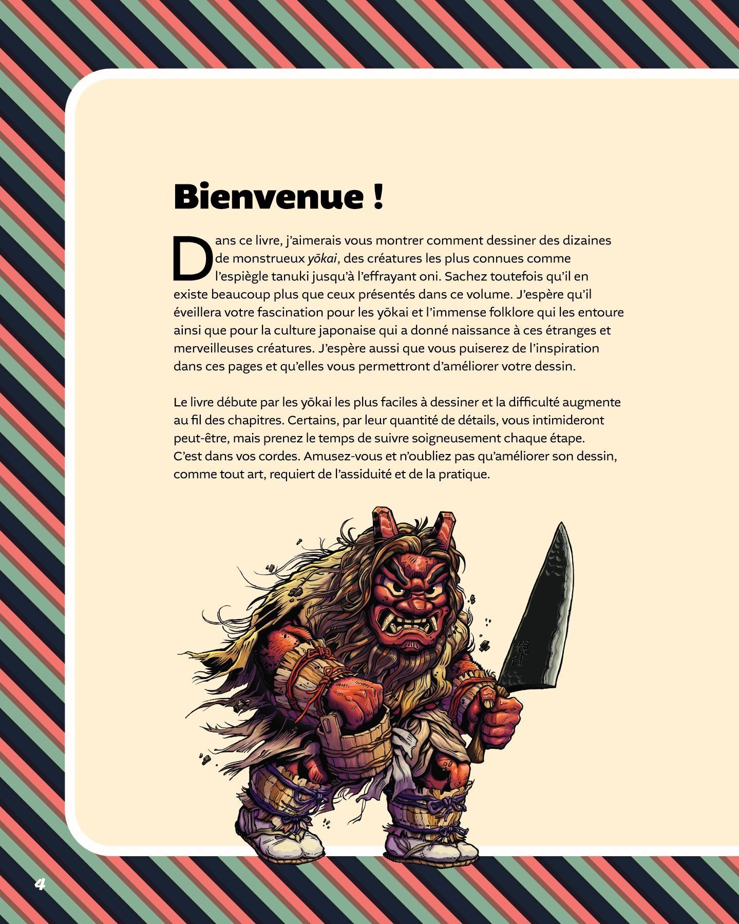 BESTIAIRE YOKAI : DESSINER LES CREATURES FANTASTIQUES DU JAPON