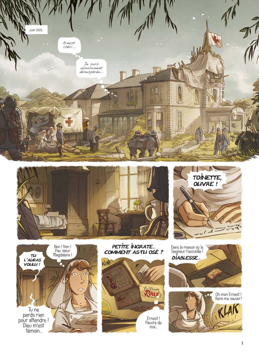 LA BRIGADE DES SOUVENIRS T1 (LA LETTRE DE TOINETTE)