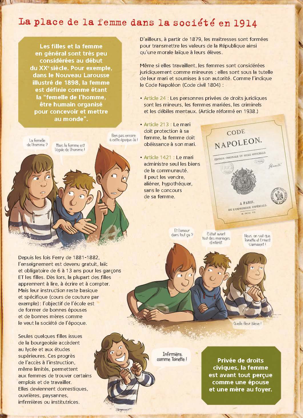 LA BRIGADE DES SOUVENIRS T1 (LA LETTRE DE TOINETTE)