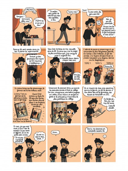 ELLIOT AU COLLEGE T1 PANIQUE EN 6E