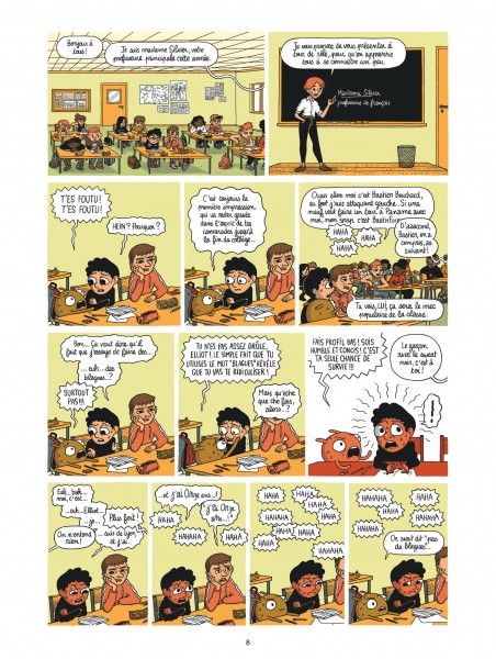 ELLIOT AU COLLEGE T1 PANIQUE EN 6E ELLIOT AU COLLEGE T1 PANIQUE EN 6E