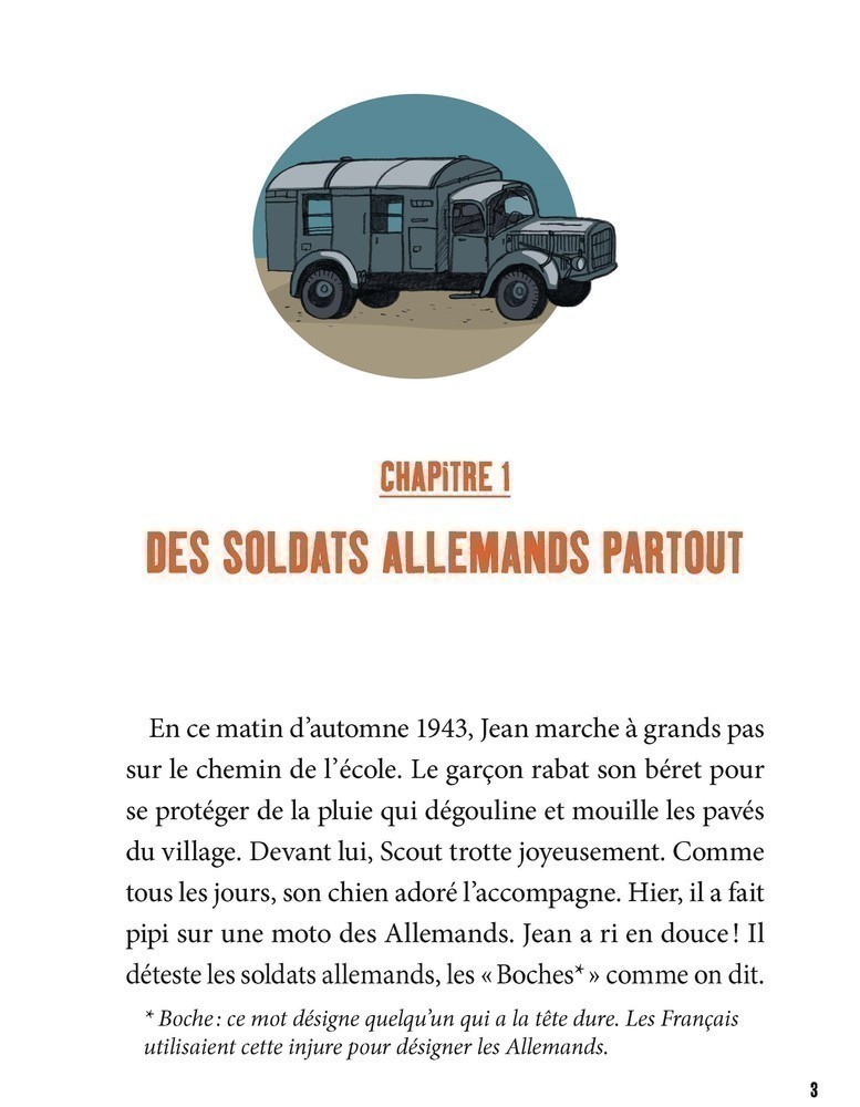 LA VERITABLE HISTOIRE DE JEAN QUI VOULAIT DEVENIR RESISTANT 