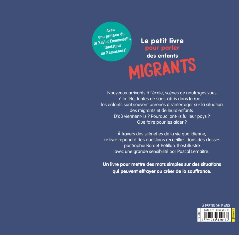LE PETIT LIVRE POUR PARLER DES ENFANTS MIGRANTS