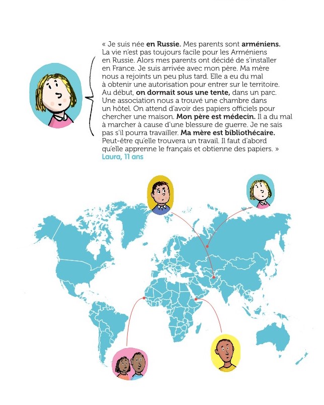 LE PETIT LIVRE POUR PARLER DES ENFANTS MIGRANTS