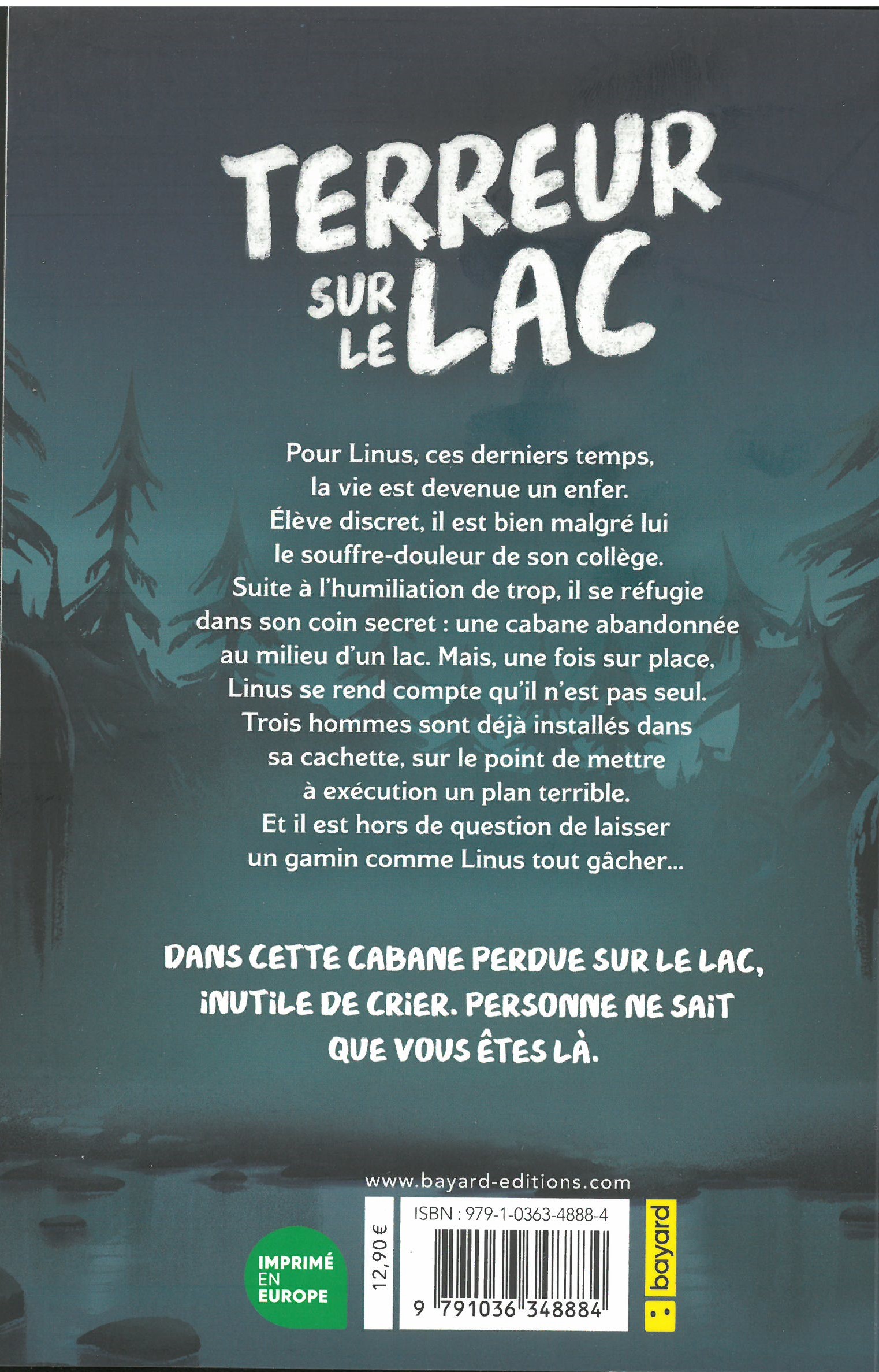 TERREUR SUR LE LAC TERREUR SUR LE LAC